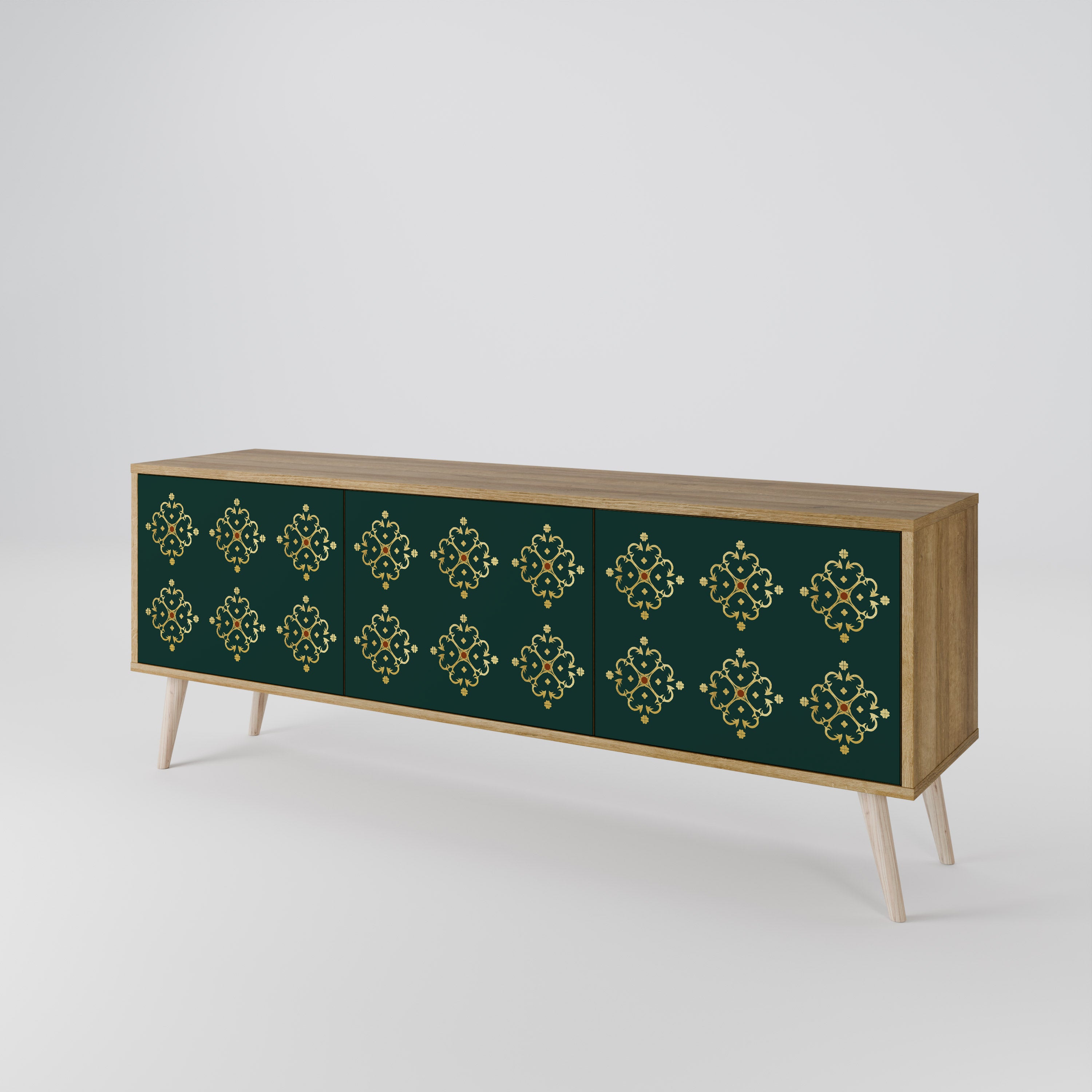 ROYAL MEDALLION 3-Door TV Cabinet