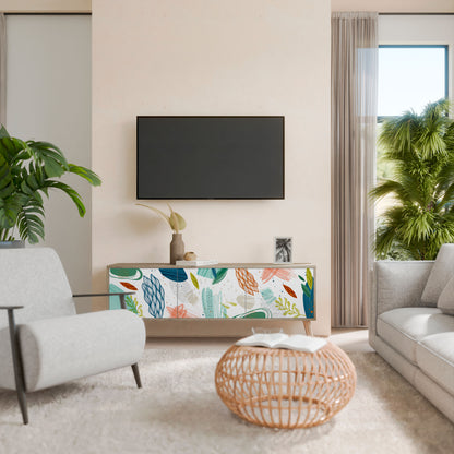 BOTANICAL HURRICANE 3-Door TV Cabinet