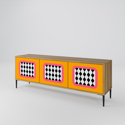 TEARS IN HEAVEN 3-Door TV Cabinet