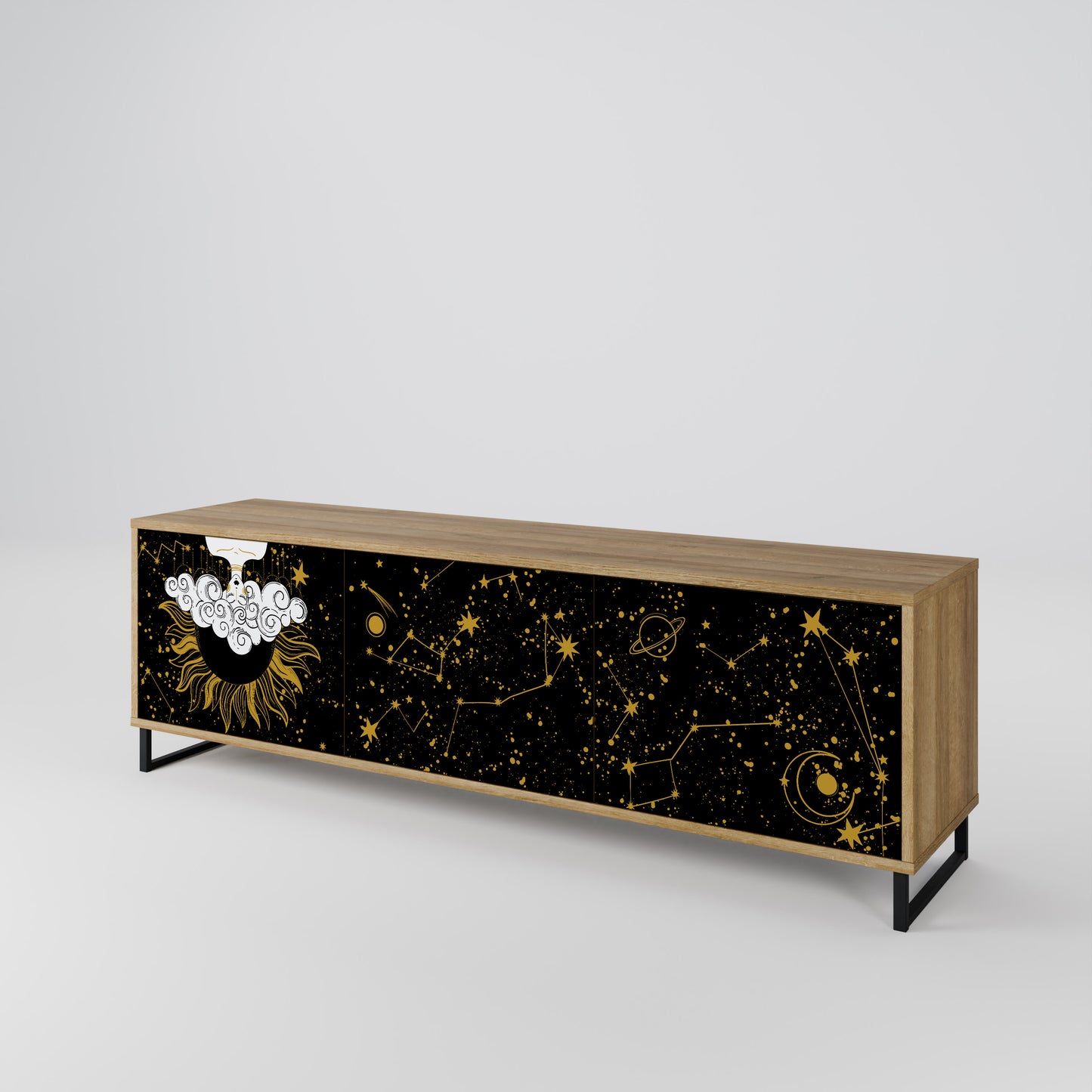 STELLAR CONSTELLATIONS 3-Door TV Cabinet