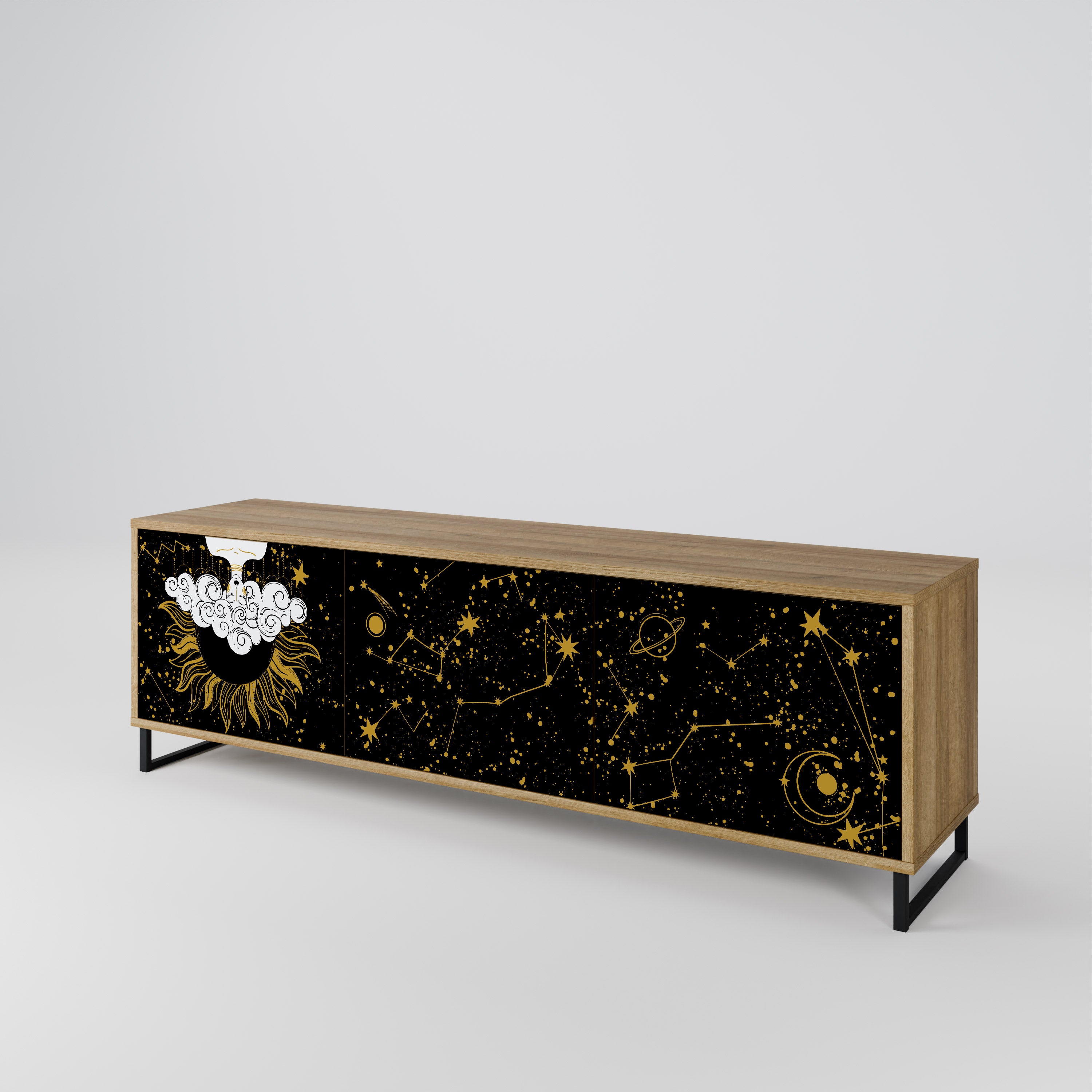 STELLAR CONSTELLATIONS 3-Door TV Cabinet