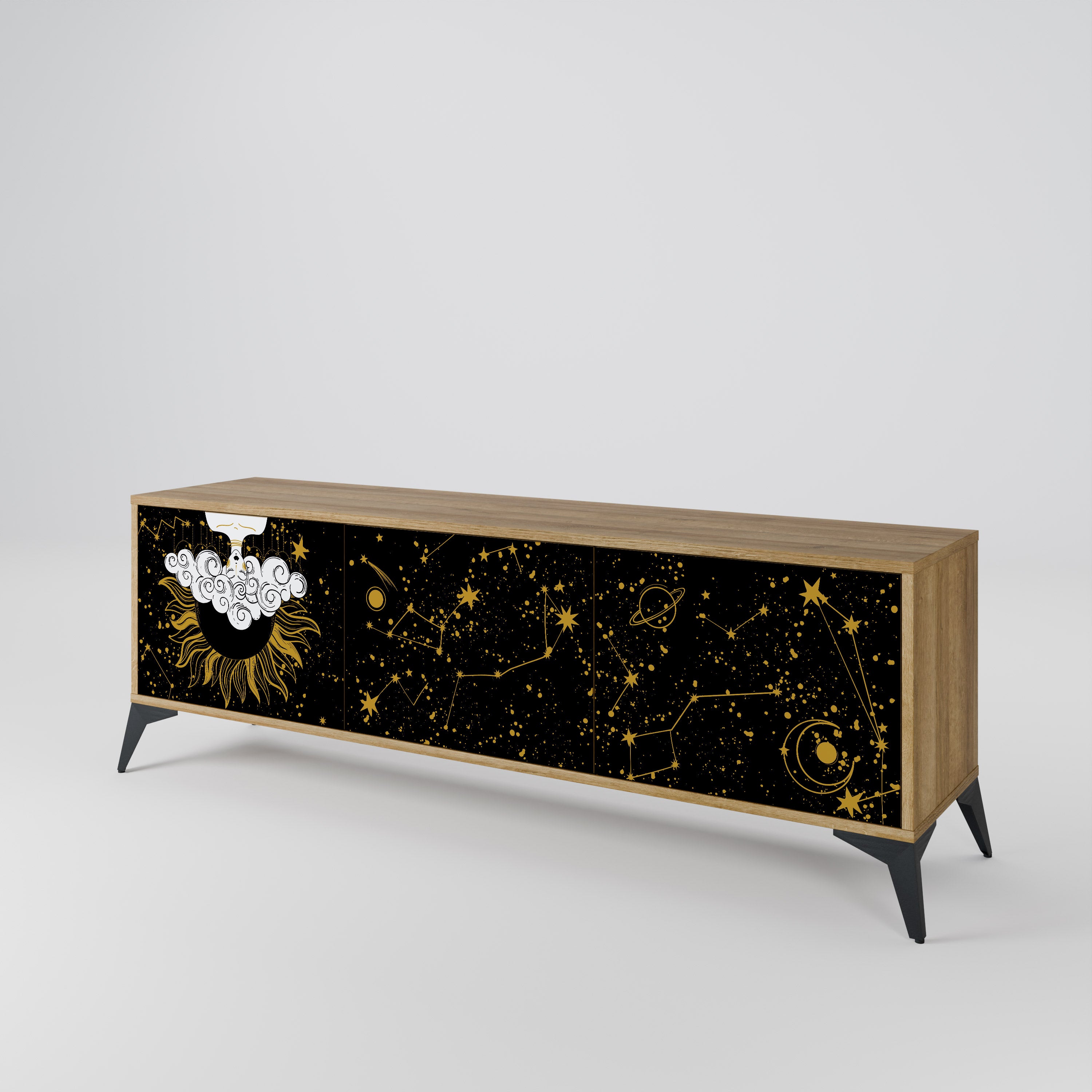 STELLAR CONSTELLATIONS 3-Door TV Cabinet