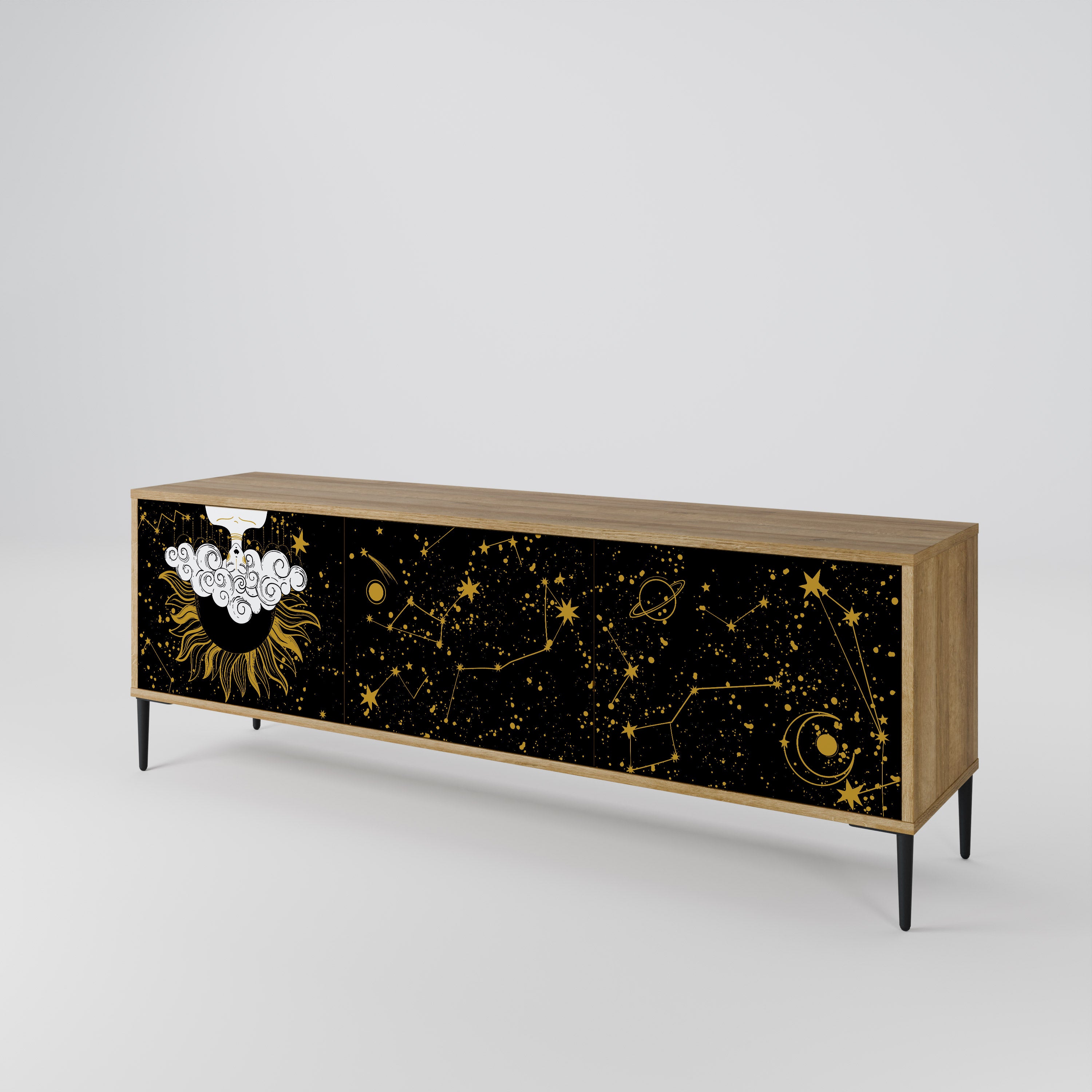 STELLAR CONSTELLATIONS 3-Door TV Cabinet