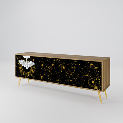 STELLAR CONSTELLATIONS 3-Door TV Cabinet