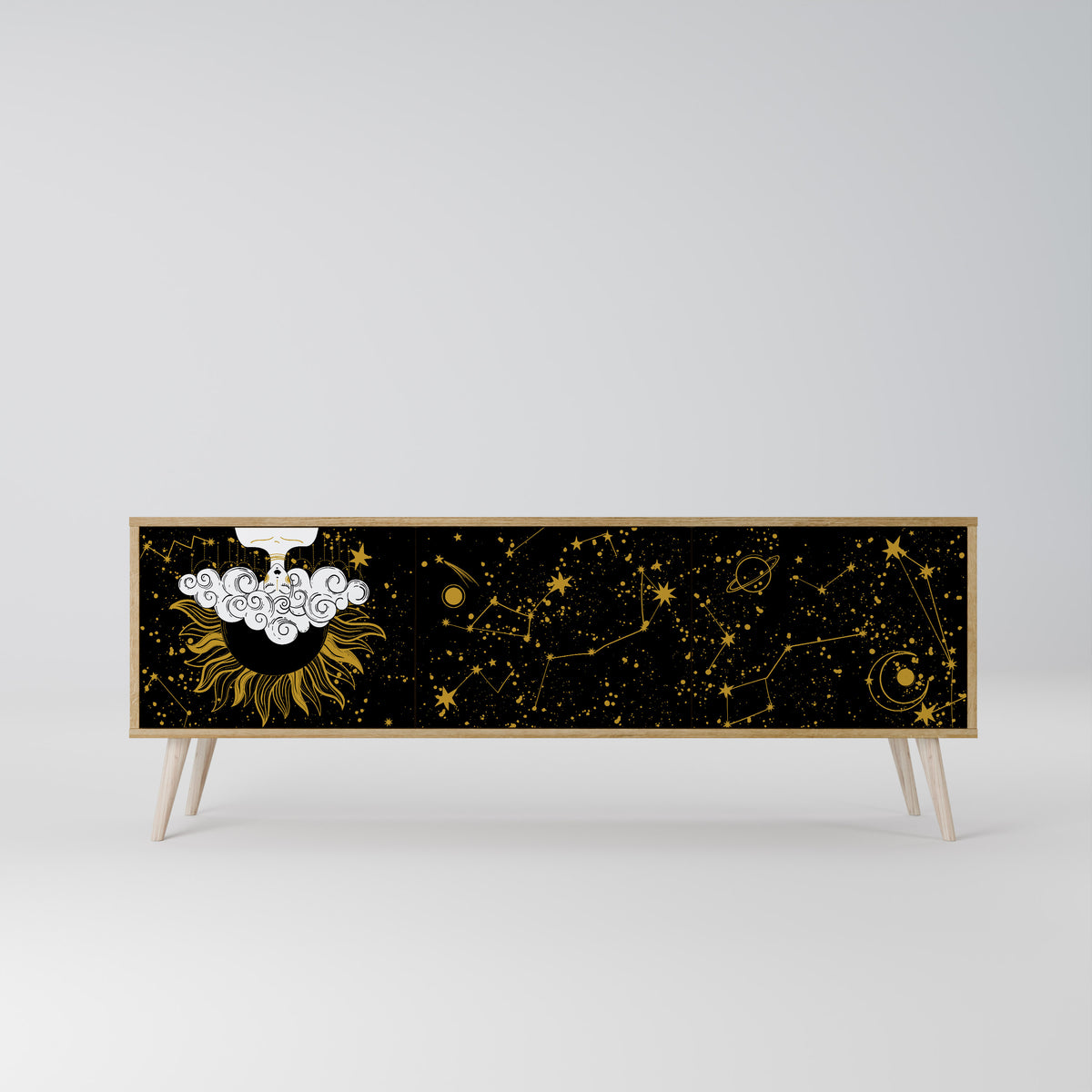 STELLAR CONSTELLATIONS 3-Door TV Cabinet