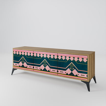 ROYAL COMPOSITION 3-Door TV Cabinet