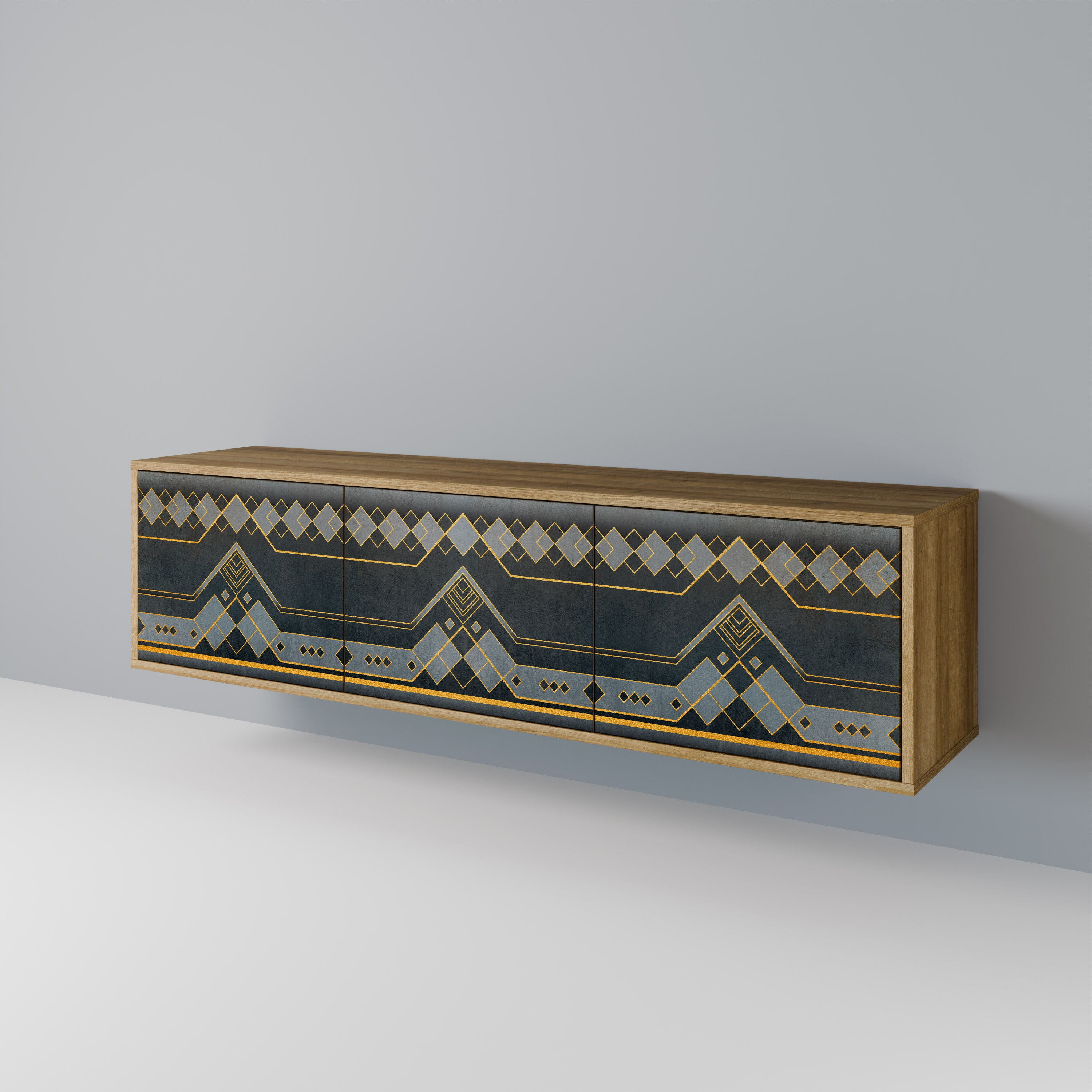 ROYAL ORDINARINESS 3-Door TV Cabinet