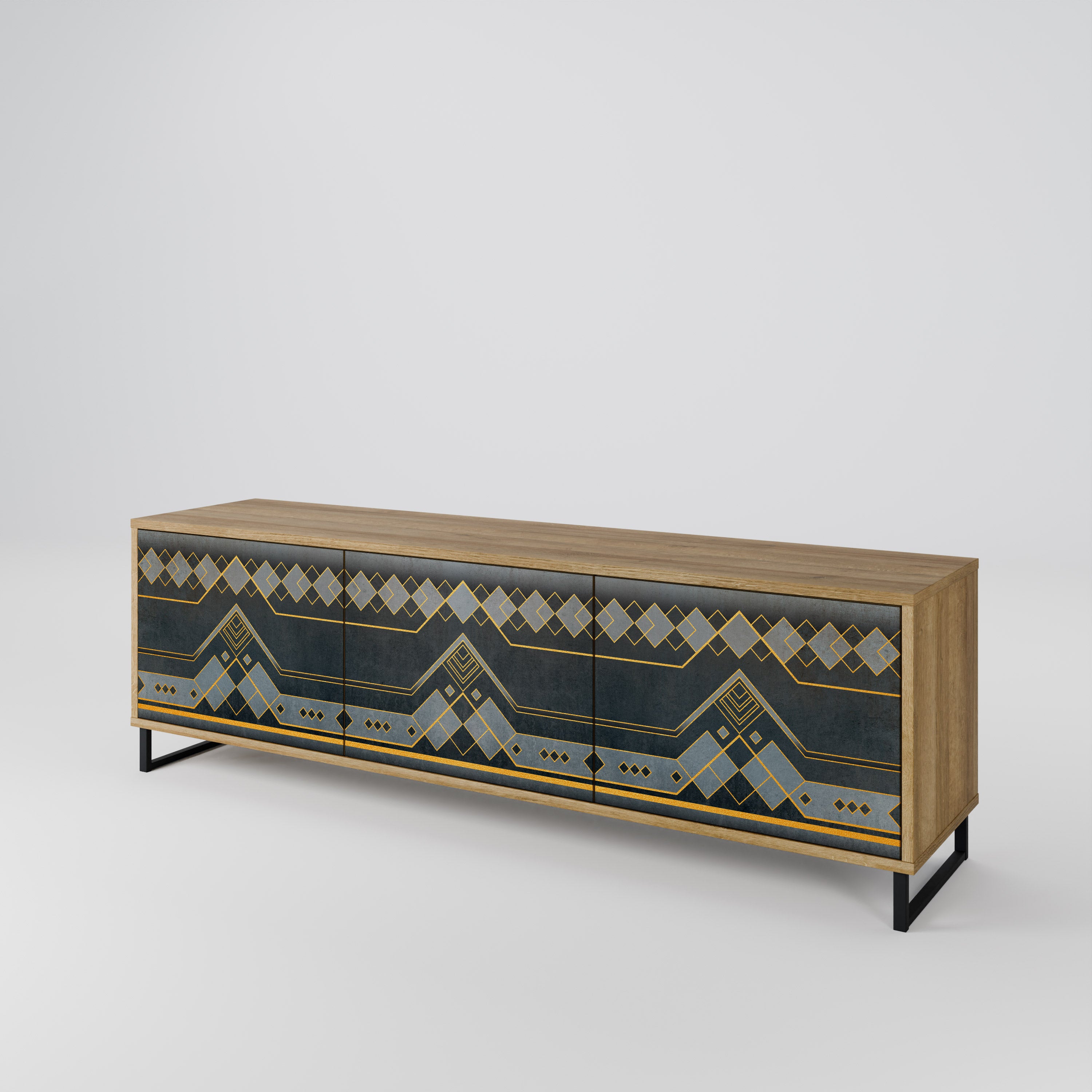 ROYAL ORDINARINESS 3-Door TV Cabinet