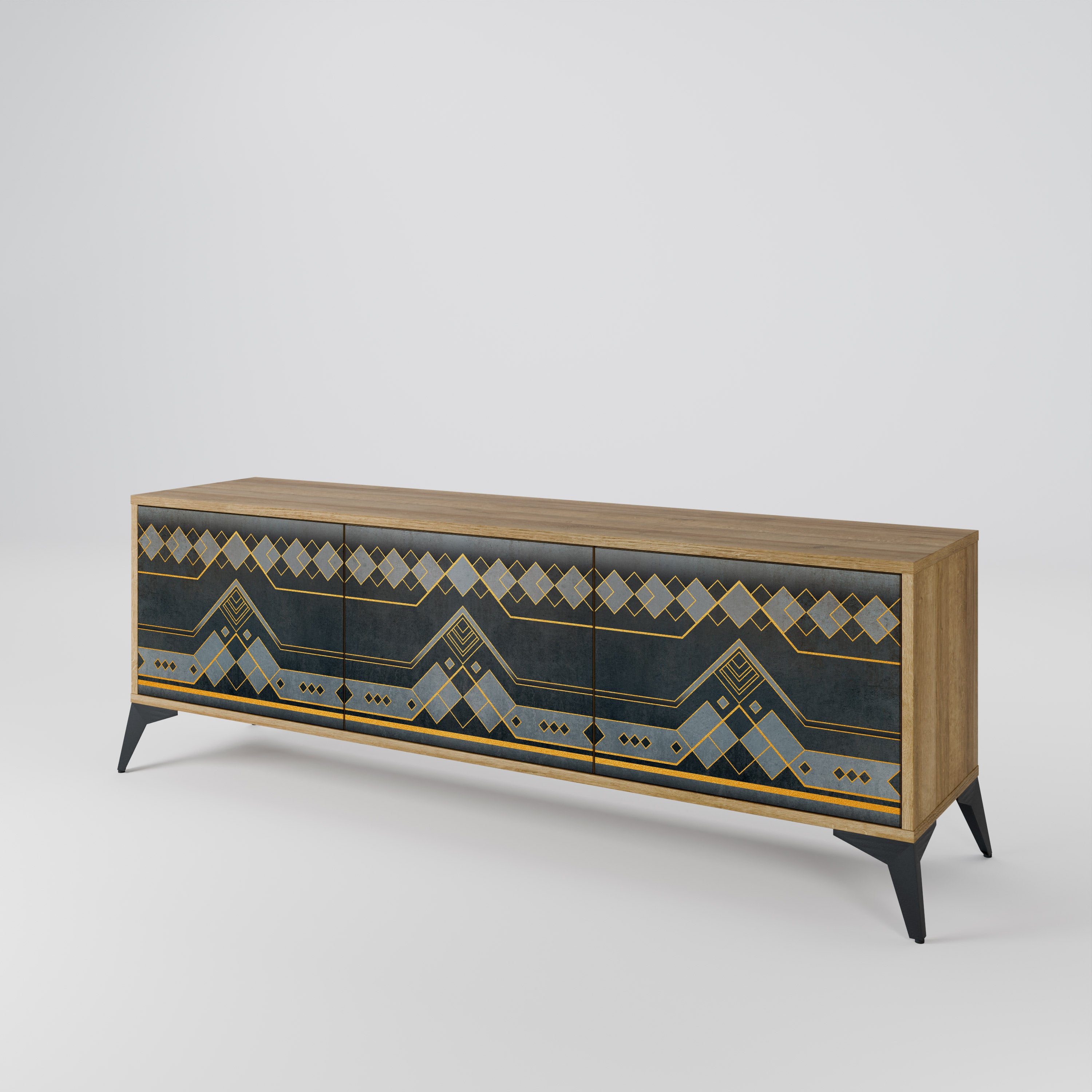 ROYAL ORDINARINESS 3-Door TV Cabinet
