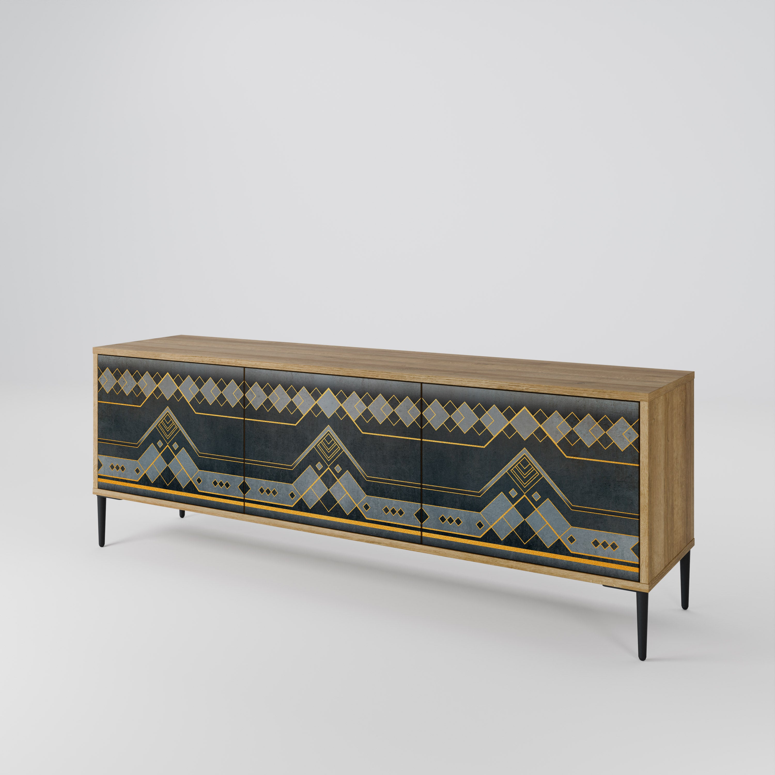 ROYAL ORDINARINESS 3-Door TV Cabinet