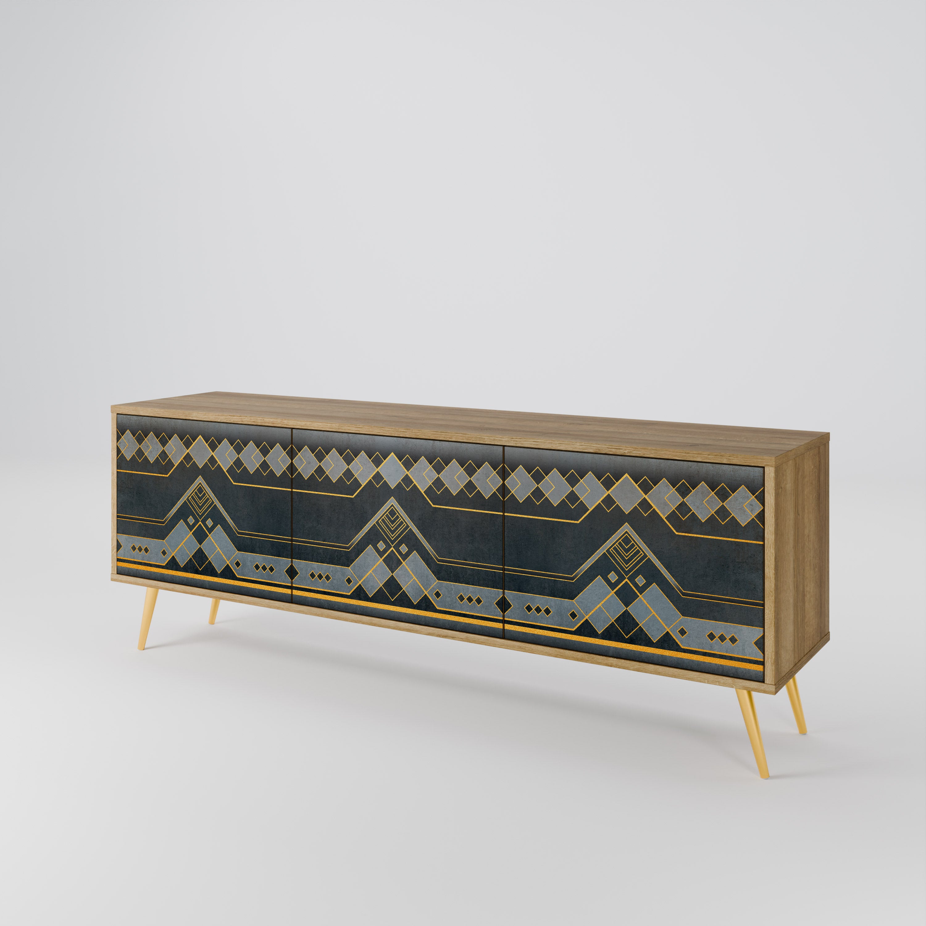 ROYAL ORDINARINESS 3-Door TV Cabinet