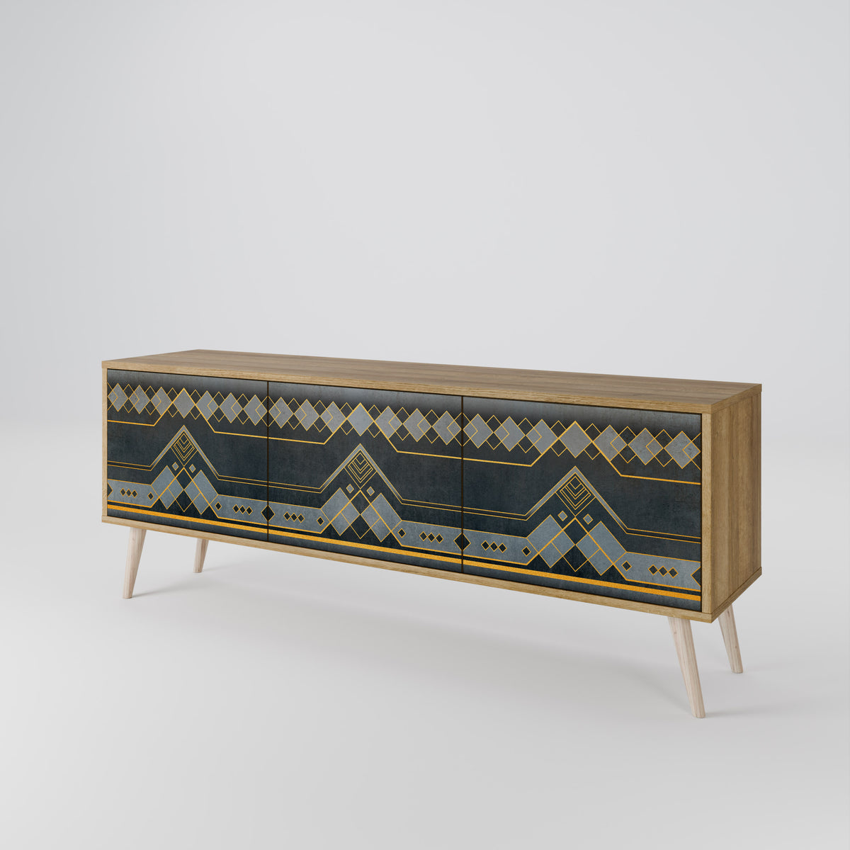 ROYAL ORDINARINESS 3-Door TV Cabinet