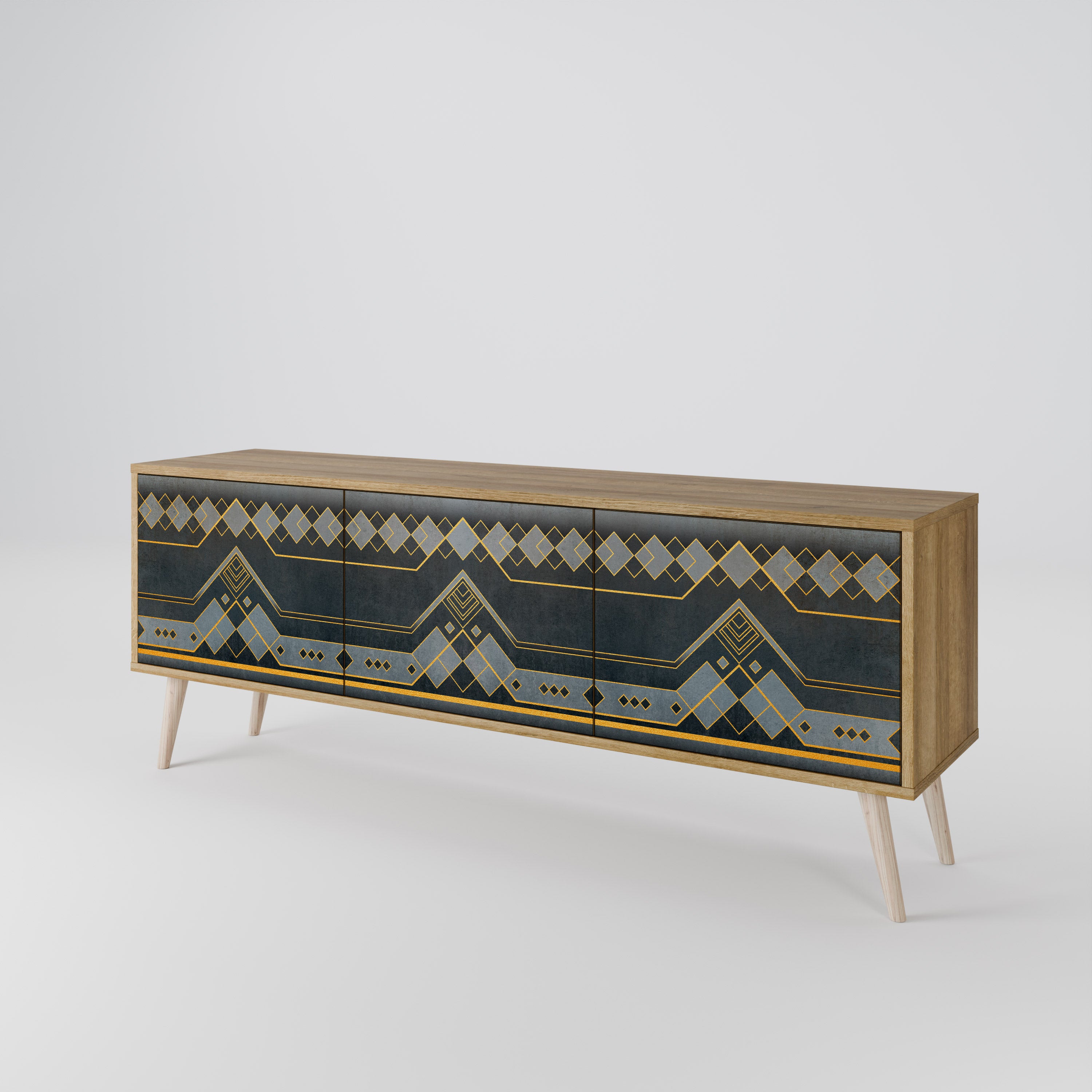 ROYAL ORDINARINESS 3-Door TV Cabinet