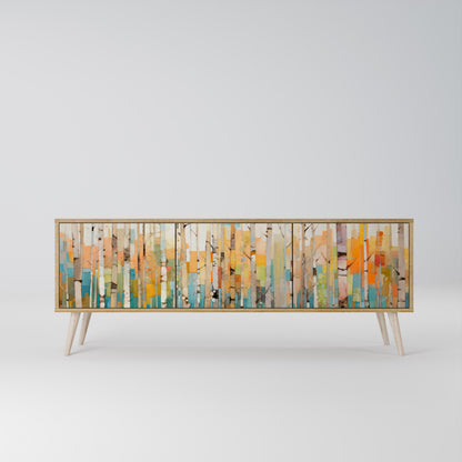 BIRCH KALEIDOSCOPE 3-Door TV Cabinet