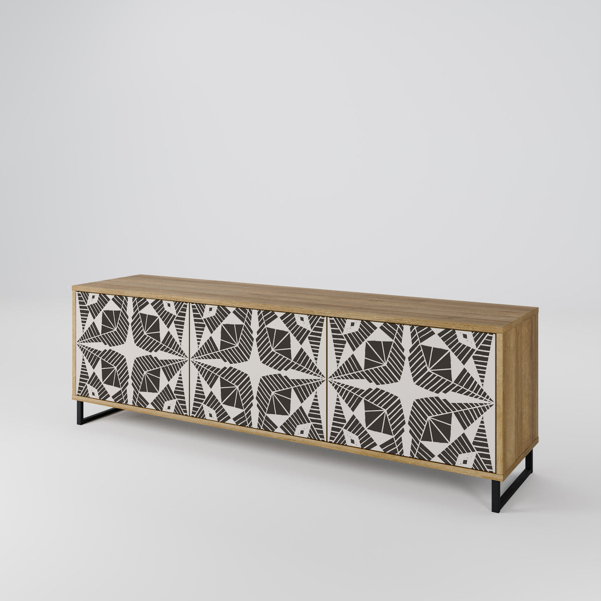 MONOCHROME NEXUS 3-Door TV Cabinet