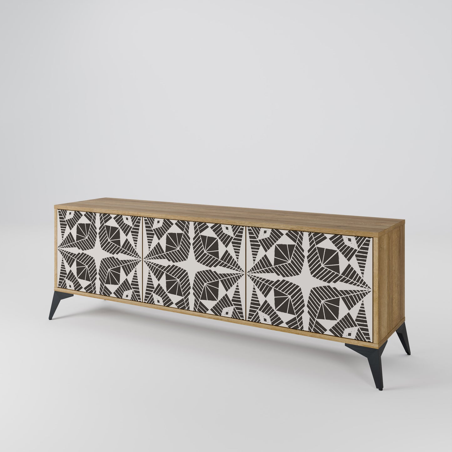 MONOCHROME NEXUS 3-Door TV Cabinet
