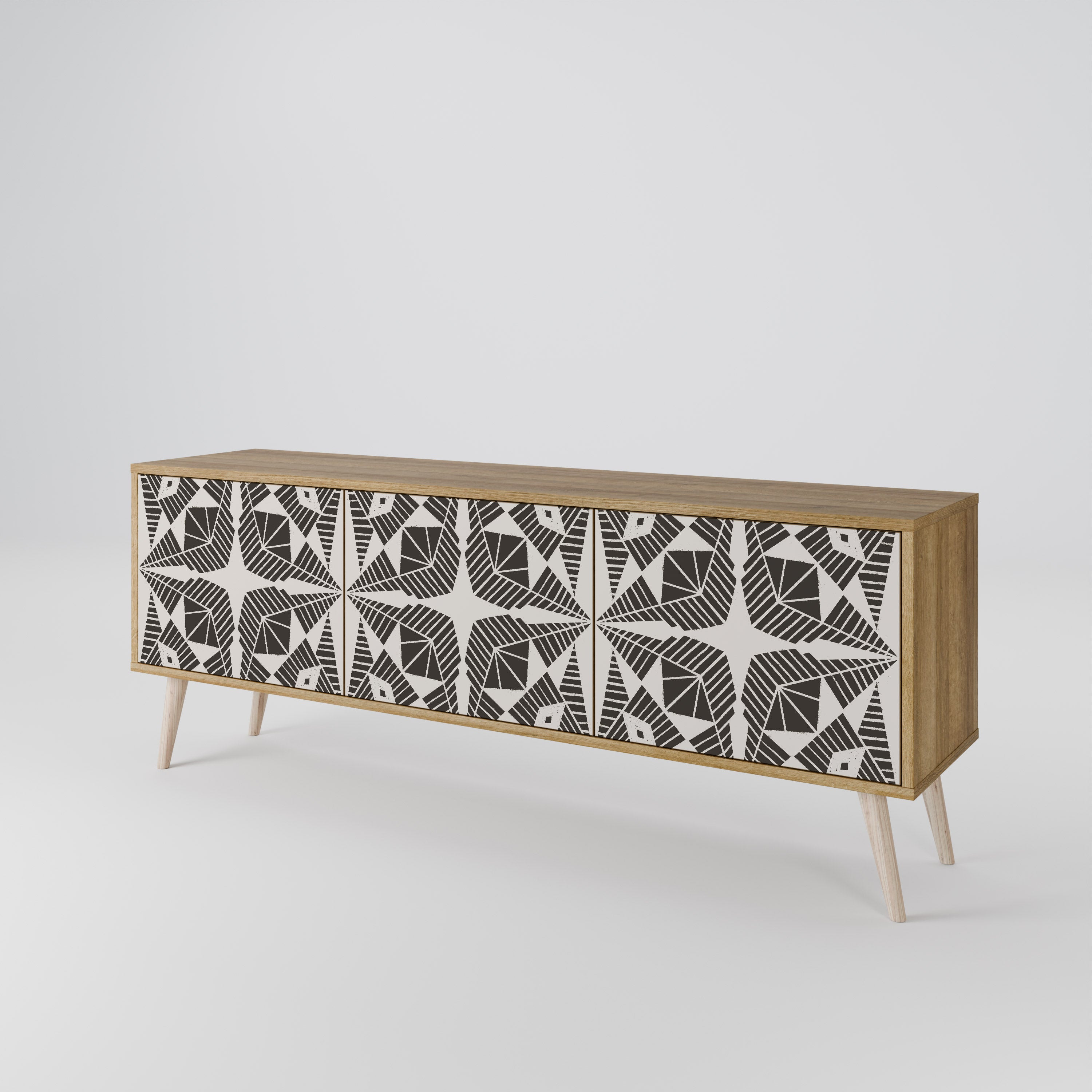 MONOCHROME NEXUS 3-Door TV Cabinet