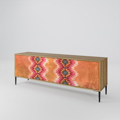 INDIAN FOLK 3-Door TV Cabinet