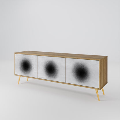 BLACK HOLE 3-Door TV Cabinet