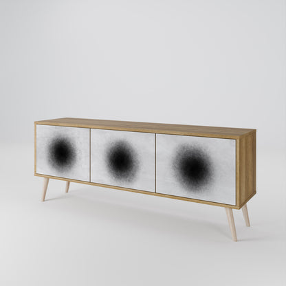 BLACK HOLE 3-Door TV Cabinet