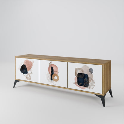 COLORFUL SHAPES 3-Door TV Cabinet