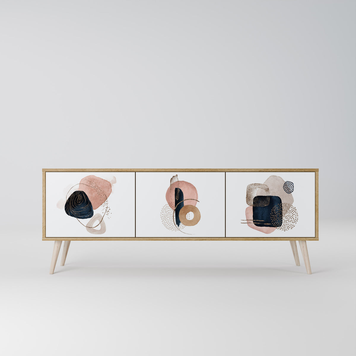 COLORFUL SHAPES 3-Door TV Cabinet