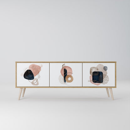 COLORFUL SHAPES 3-Door TV Cabinet