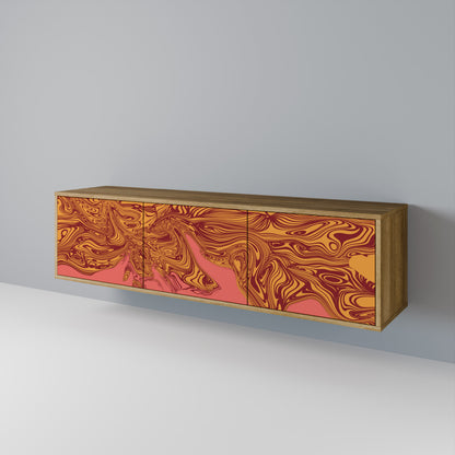 FLOATING THOUGHTS 3-Door TV Cabinet