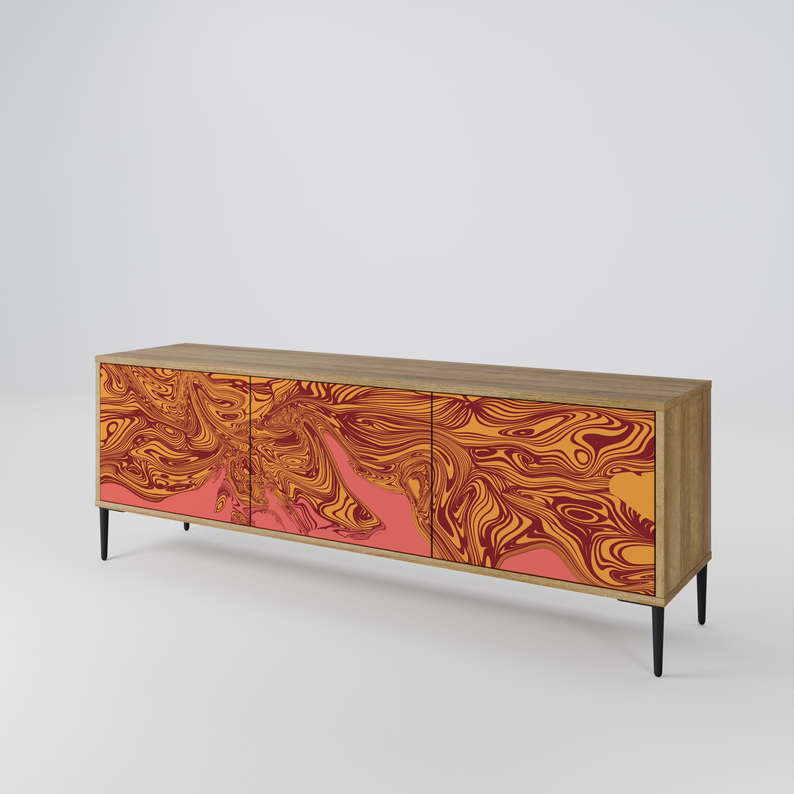 FLOATING THOUGHTS 3-Door TV Cabinet