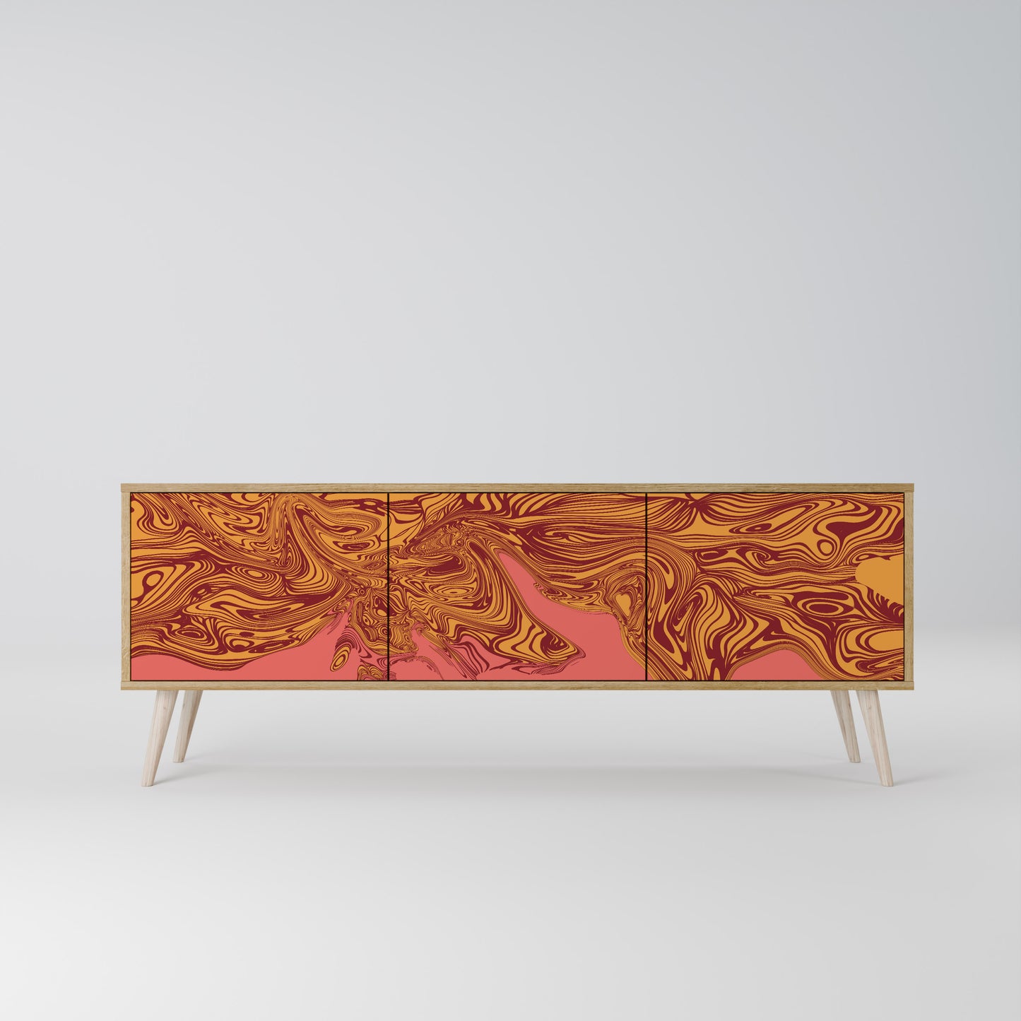 FLOATING THOUGHTS 3-Door TV Cabinet