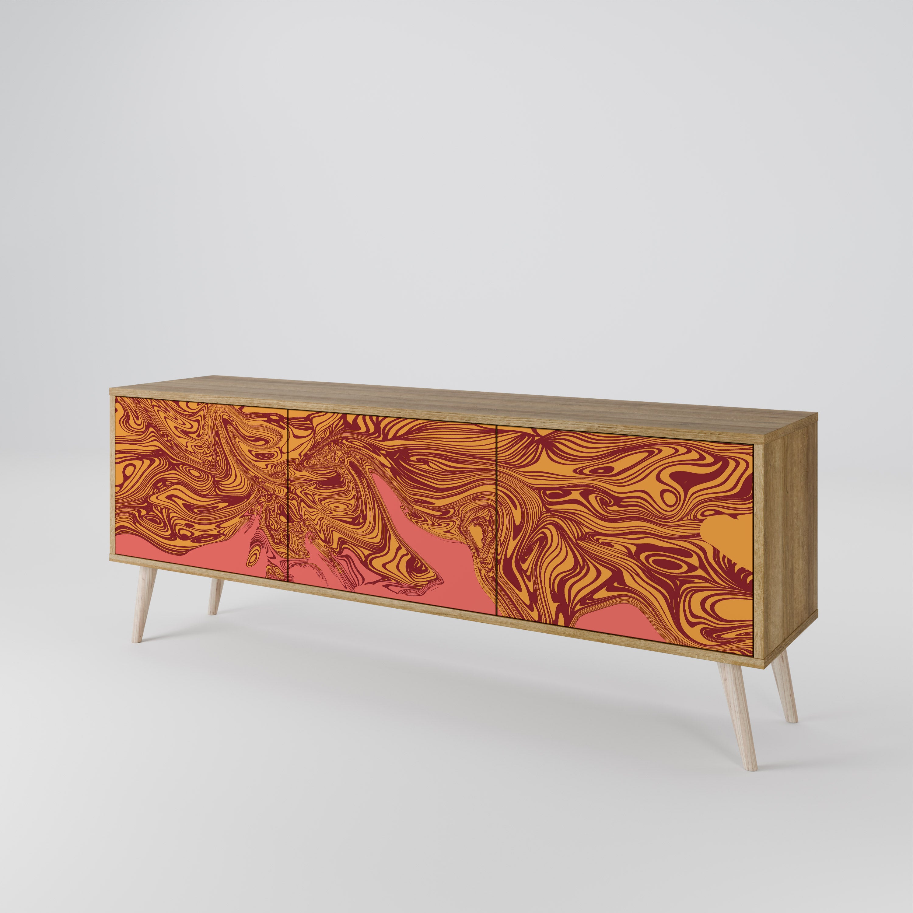 FLOATING THOUGHTS 3-Door TV Cabinet