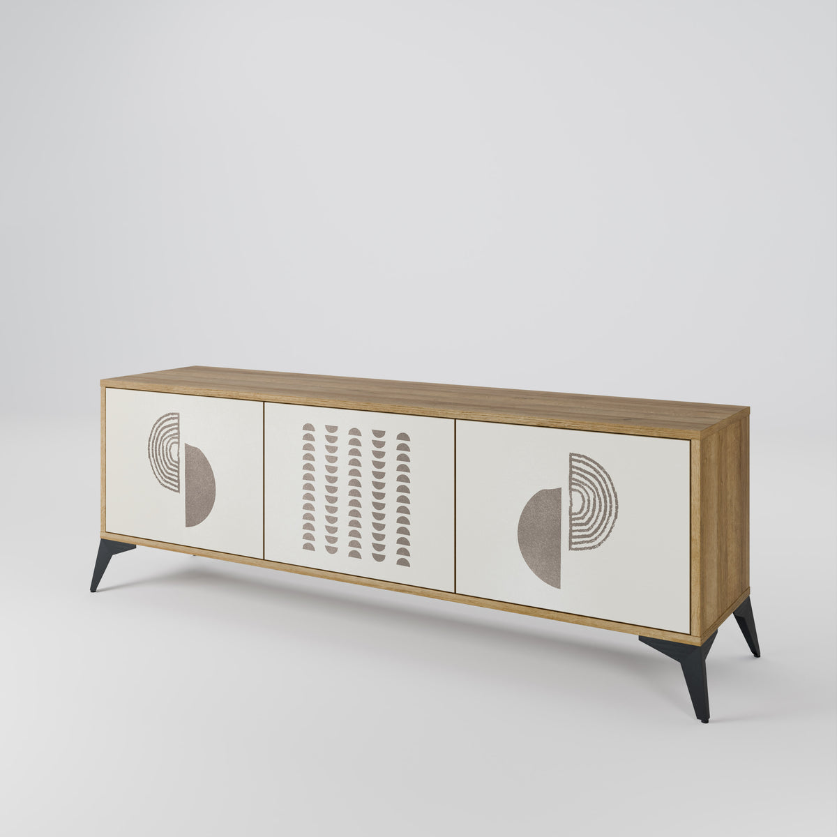 HARMONY ESSENCE 3-Door TV Cabinet