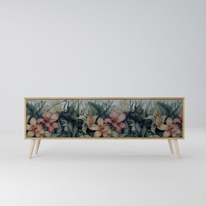 HEAVENLY BLOOM 3-Door TV Cabinet