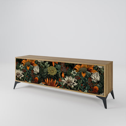 MIDNIGHT SPROUT 3-Door TV Cabinet