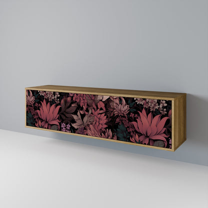 FLORAL WHISPER 3-Door TV Cabinet
