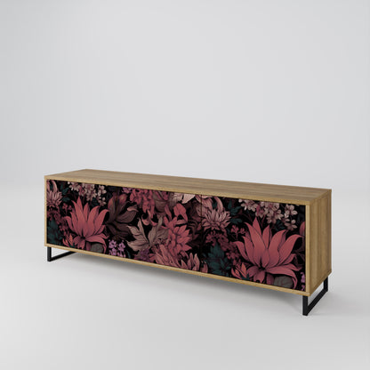 FLORAL WHISPER 3-Door TV Cabinet
