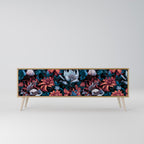 ETHEREAL BLOSSOMS 3-Door TV Cabinet