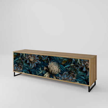 TWILIGHT BLOOM 3-Door TV Cabinet