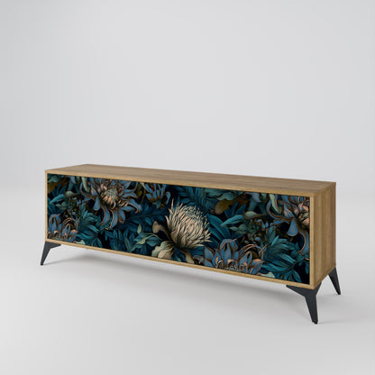 TWILIGHT BLOOM 3-Door TV Cabinet