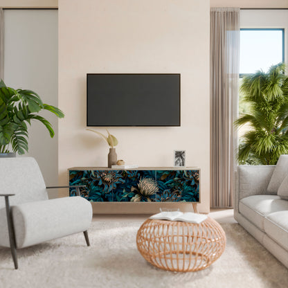 TWILIGHT BLOOM 3-Door TV Cabinet