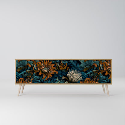 MORNING BLOOM 3-Door TV Cabinet