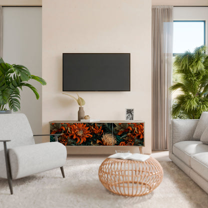DAWN BLOOM 3-Door TV Cabinet