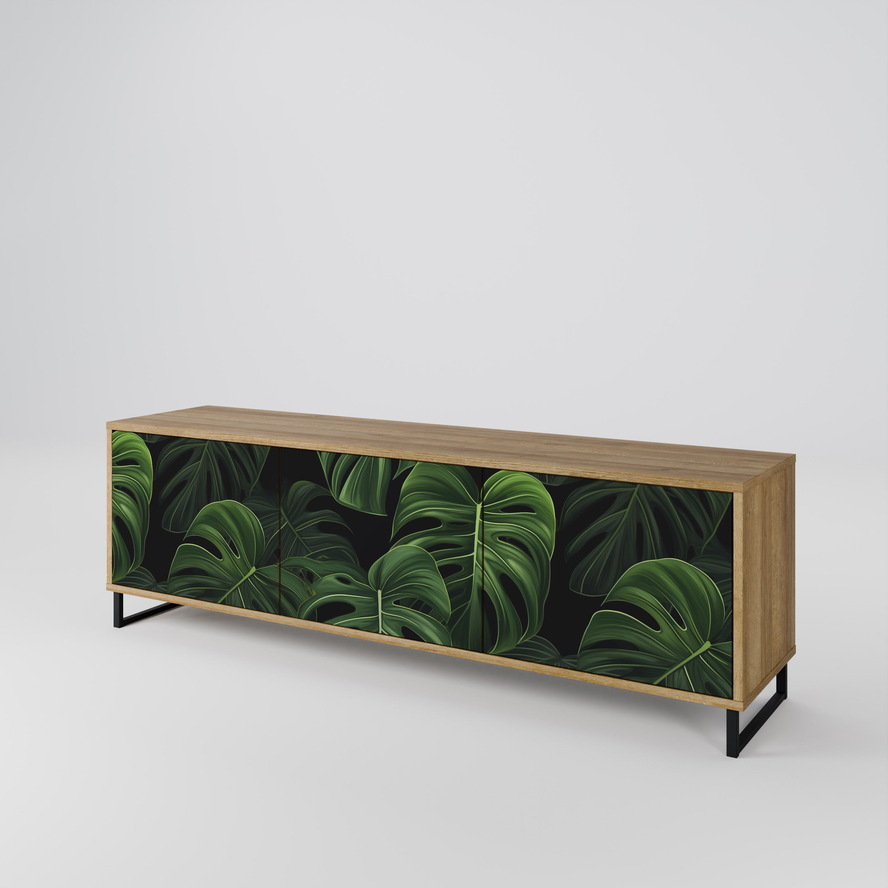 INFINITE MONSTERA 3-Door TV Cabinet