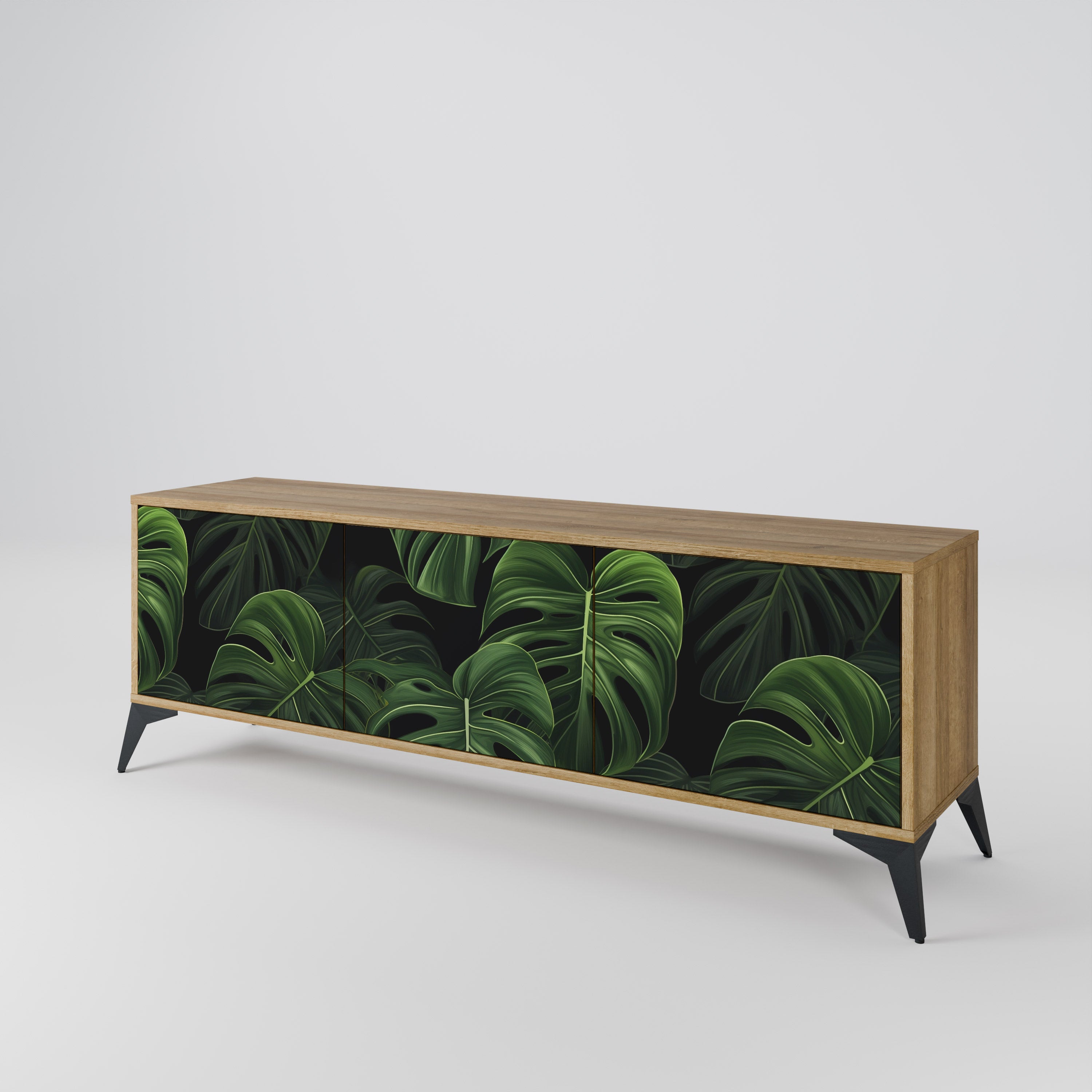 INFINITE MONSTERA 3-Door TV Cabinet
