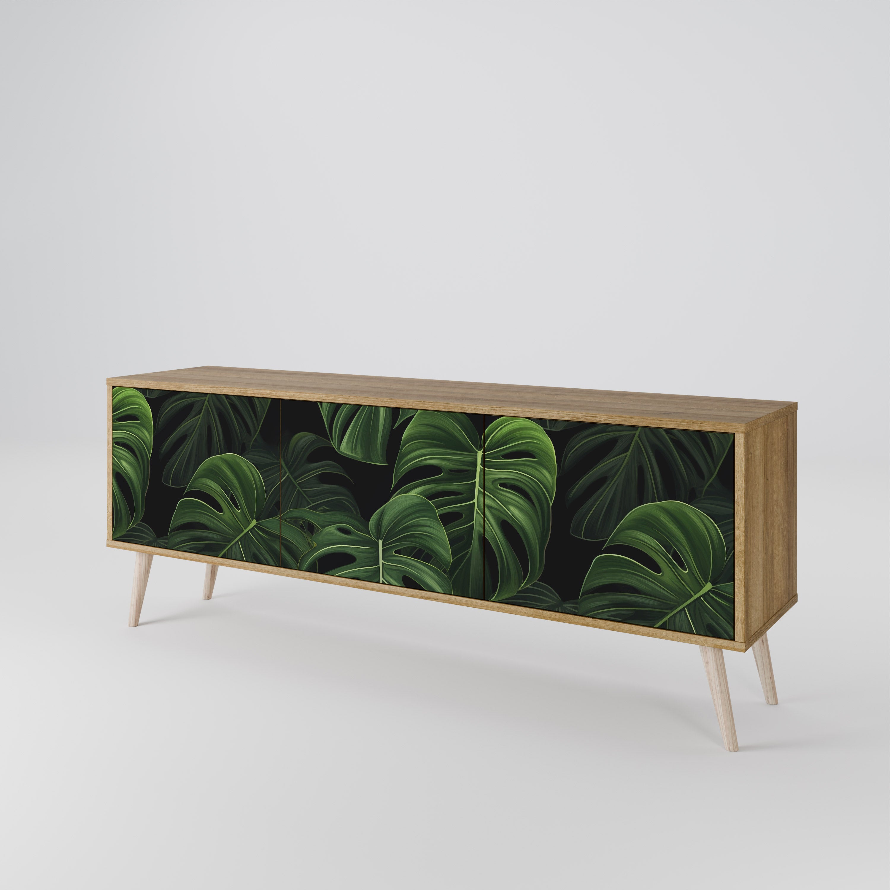 INFINITE MONSTERA 3-Door TV Cabinet