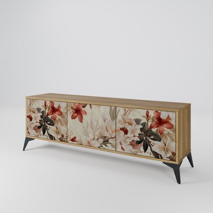 PETAL HARMONY 3-Door TV Cabinet