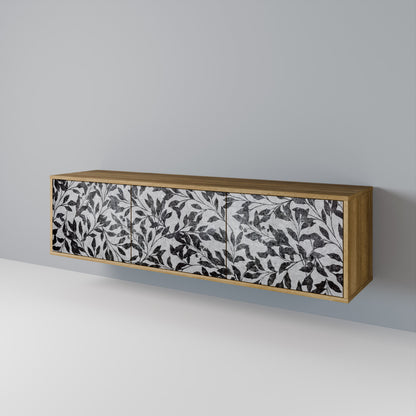 CHARCOAL SPROUT 3-Door TV Cabinet