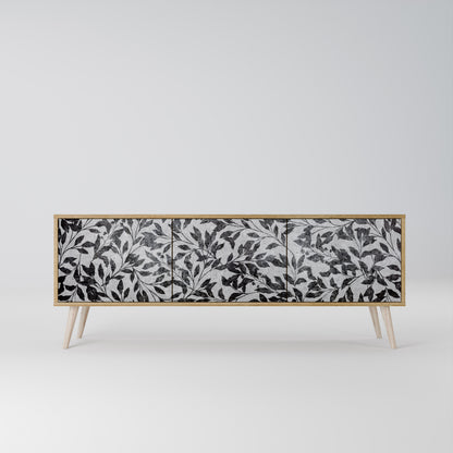 CHARCOAL SPROUT 3-Door TV Cabinet