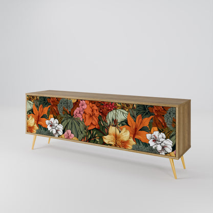 RADIANT FLORA 3-Door TV Cabinet