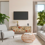BLOOMING HARMONY 3-Door TV Cabinet